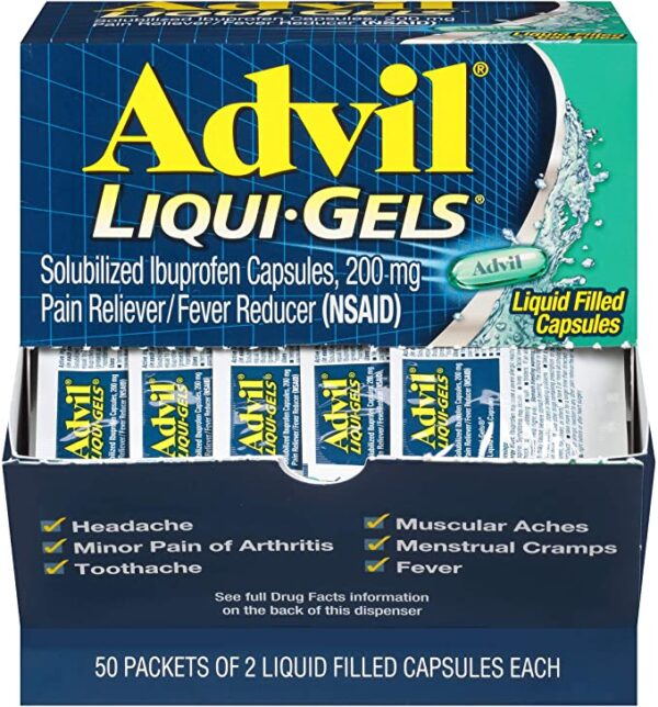 Advil Liqui Gels 2pk 50ct